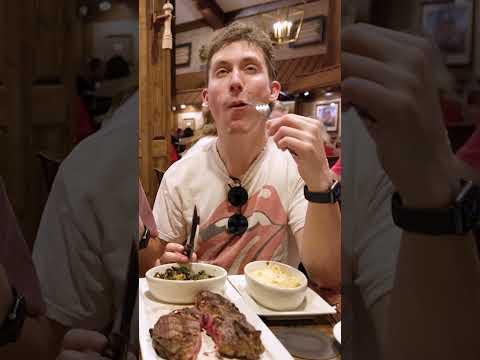 Brits try Texas Tomahawk Steak