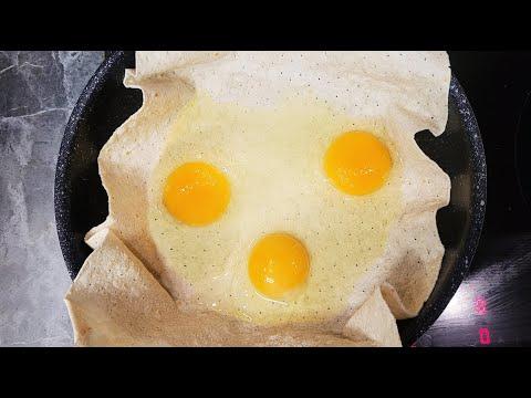 ЗАВТРАК для Ленивых ЗА 5 МИНУТ! Идея для Завтрака на СКОРУЮ РУКУ - Рецепт завтрака