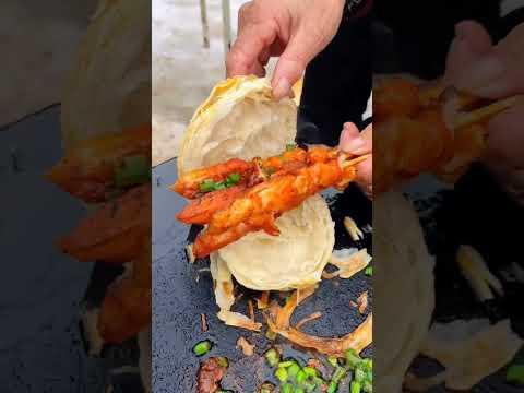 Chinese Burger BBQ chicken skewers