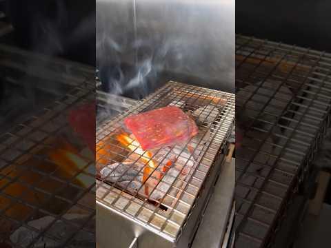 Have you ever tried CARNE ASADA cooked on JAPANESE CHARCOAL? #carneasada #food