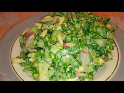 Рецепт салата из черемши (с черемшой) Дуже смачний Весняний салат на кожен день, на свято