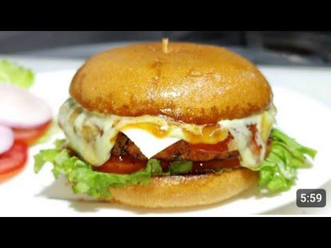 Karachi ka Mashoor Burger Recipe /at home برگر ریسیپی /shamsacreatesvlogs
