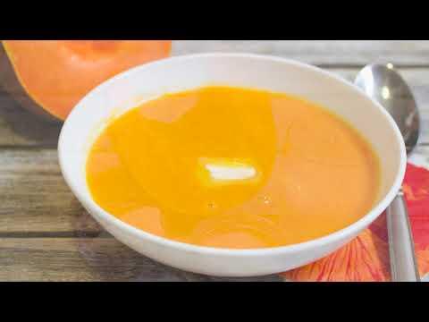 Суп-пюре из тыквы со сливками - самый простой и вкусный рецепт диетического тыквенного супа-пюре!