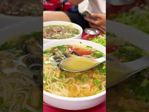 Ăn Đặc Sản HN Theo Thành Viên 2N1D - Cris Phan Bún Riêu Huyền Thu | Ngoa Food | #Shorts