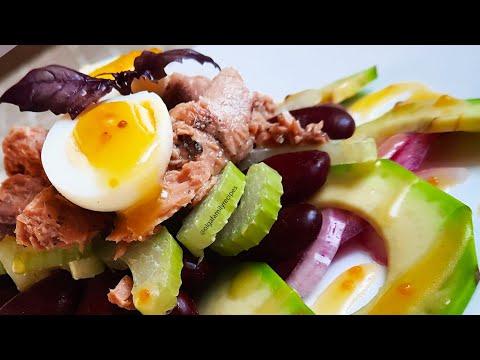 Витаминный салат! Салат с тунцом и красной фасолью Коловрат! Авторский рецепт!