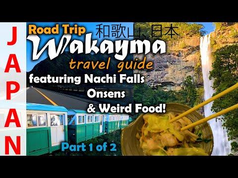 和歌山県 Wakayama Japan | Hot Springs, Waterfalls & Weird Food! | Road Trip Travel Guide | PART 1
