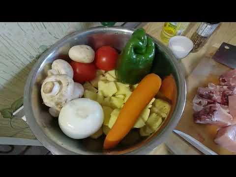 КУРИЦА С ОВОЩАМИ. CHICKEN WITH VEGETABLES (SUB ENG)