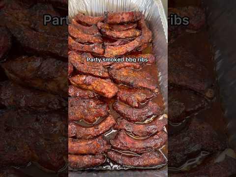 Smoked party ribs