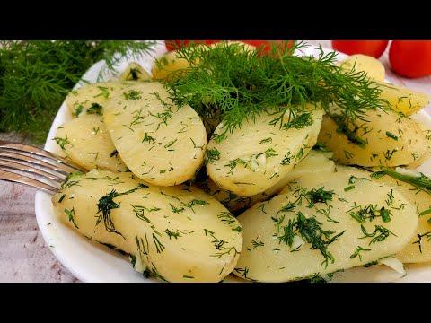 Молодой картофель с укропом - простой и вкусный рецепт