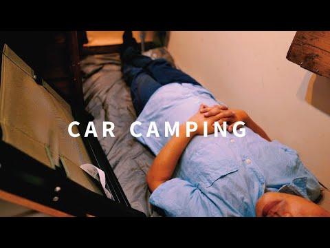 [Car camping] Thai-style grilled chicken eating car camp ｜ DIY light truck camper ｜ 73