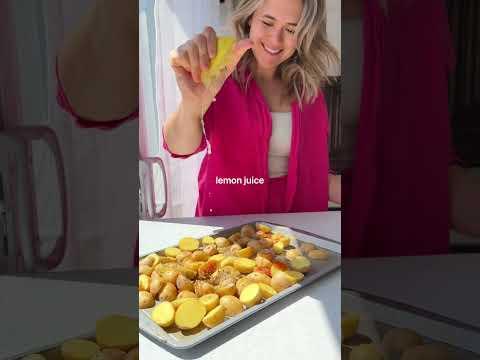 lemon garlic potatoes 