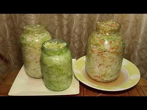 Основной рецепт квашения белокочанной капусты