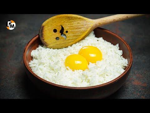 Жареный Рис с Яйцом за 5 Минут | Простой рецепт в одной сковороде  — Голодный Мужчина (ГМ, #297)