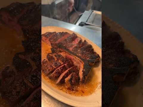 POV: Your order of the PORTERHOUSE FOR TWO from Amber Steakhouse in Brooklyn is ready! #DEVOURPOWER