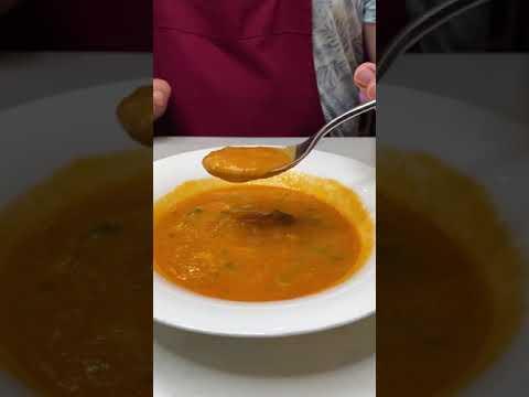 Томатный суп как на турецком шведском столе
