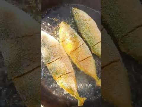 Rava fried mackerel #fish #fishfry #goanfood #cooking #recipe #seafood #youtube #food #shorts