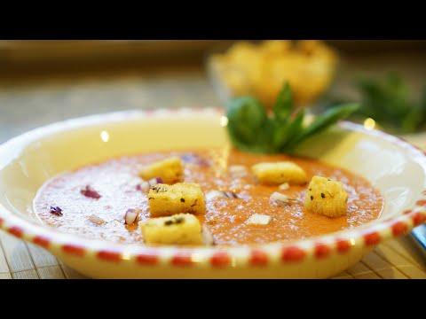 Рецепт | ГАСПАЧО - Испанский Томатный, Холодный Суп.