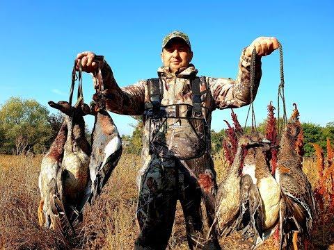Охота на утку с чучелами, много утки, солянка из дичи, duck hunting 2019