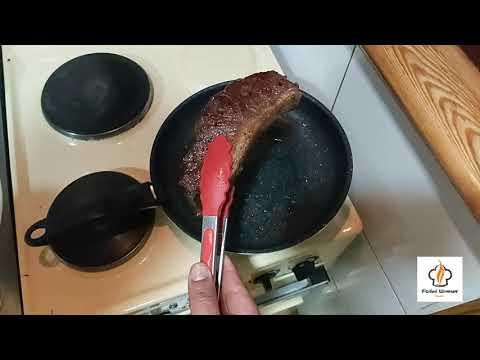 тройной стейк мясо рибай(домашние рецепты)