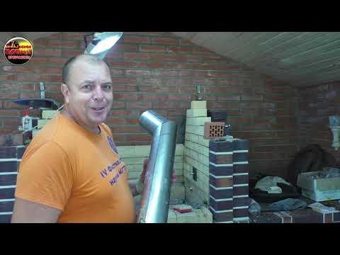 Как установить трубу из нержавейки от печки под казан,видео инструкция!Отель LeMan