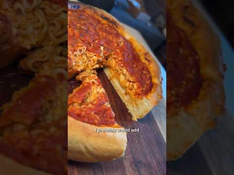 Deep Dish Ramen Pizza (Day 29.75/30)