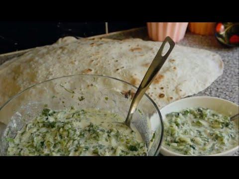 (28)Grara sar (Yezidi Cold yoghurt soup)(Սառը ապուր "ԳՐԱՐ")(Холодный  суп "ГРАР")