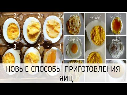 Новые способы приготовления яиц
