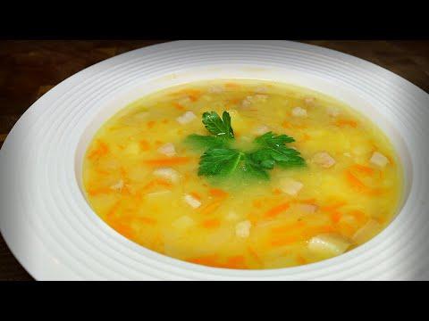 Рецепт моего любимого горохового супа с копчёностями