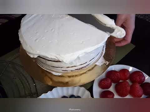 Торт _ красный бархат с малиновым желейным коржом