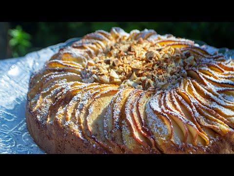 Возьмите 2 ЯБЛОКА и сделайте этот потрясающий пирог! / Pie with apples and walnuts