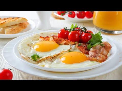 Полезные завтраки / Рецепты из яиц / Яичница / Много блюд / Food / fried eggs