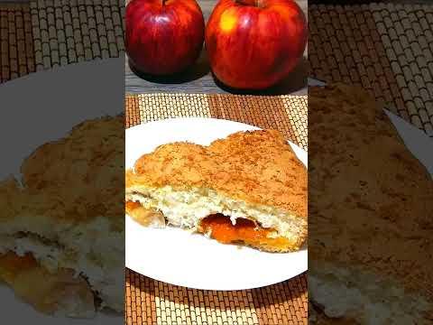 Шарлотка с яблоками простой рецепт