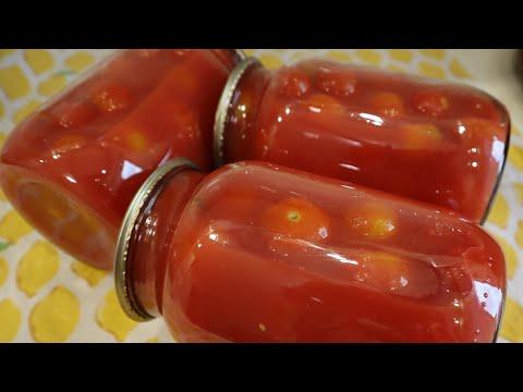 Ленивые помидоры в собственном соку БЕЗ УКСУСА на зиму – рецепт пальчики оближешь