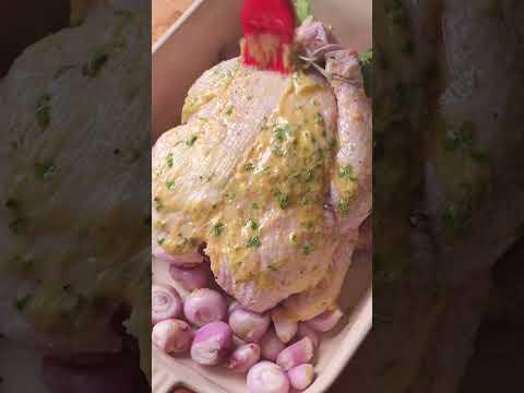 Roast chicken focaccia sandwich. Recipe in my cookbook!