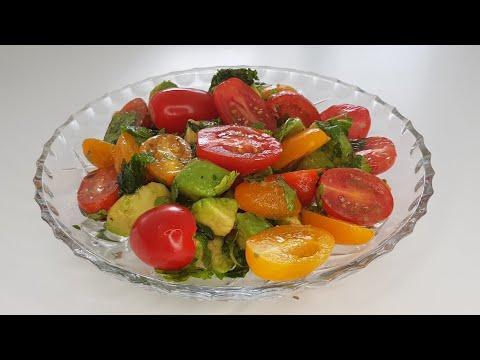 Легкий салат с авокадо и помидорами/VLOG Belgium/Влог из Бельгии