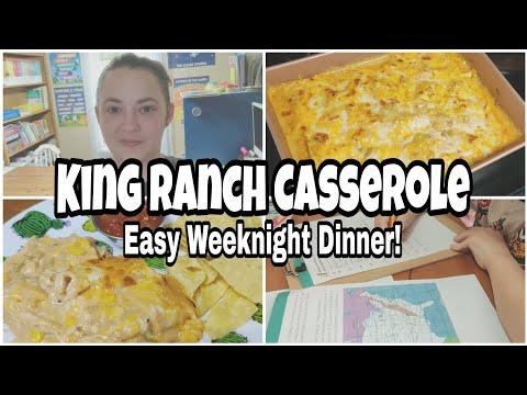 KING RANCH CASSEROLE | Easy Weeknight Dinner! | COOK WITH ME | What's For Dinner?