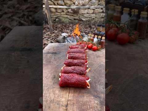Kaşarlı Et Sarma - Meat With Cheese