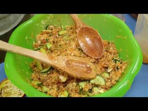 Рецепты приготовления щелочных салатов/Комбинация овощей масел и специй