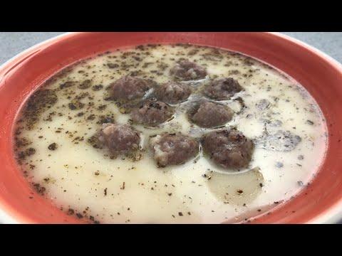Турецкий Йогуртовый Суп с мятой и булгуром!
