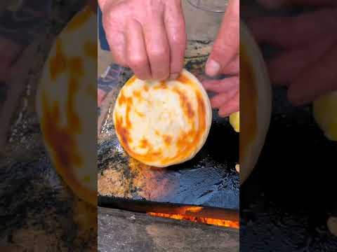 Chinese Burger Egg Fried Bitter Gourd