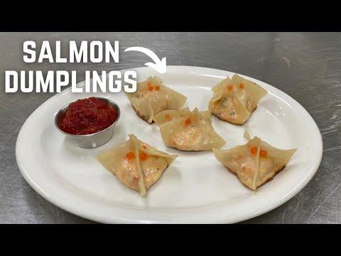 I Made Salmon Dumplings in Alaska