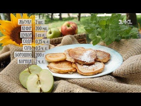 Оладки з яблуками - рецепти Сенічкіна