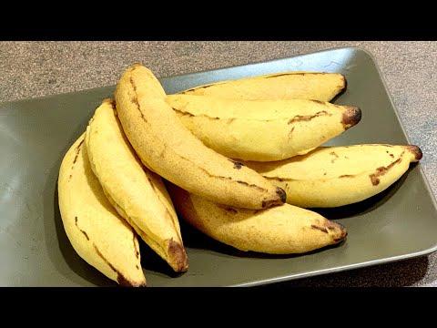 Печенье ( пирожное) Бананы - как украсить, чтоб они выглядели как настоящие бананы...смотрим