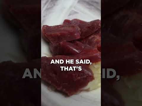 Raw Horse Meat from Vending Machine in Japan