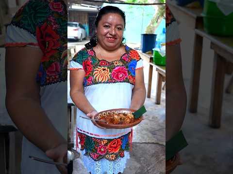 Cochinita pibil en una comunidad Maya