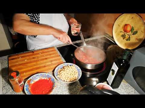 Как готовить Горох Нут с chorizo. Испанское национальное блюдо