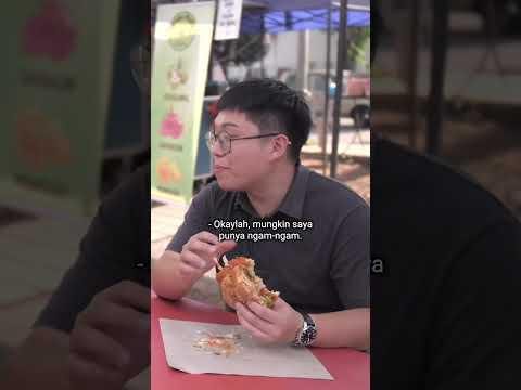 Burger CRISPY serendah RM5 di Petaling Jaya! #shorts #burger #food