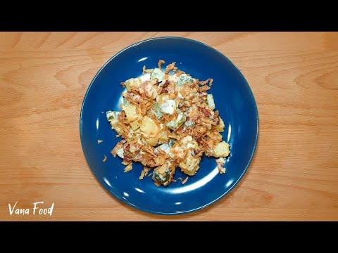 Мужской салат | Картофельный салат с солеными огурцами | Рецепт от VanaFood