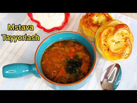 Mastava Tayyorlash | Uzbek Rice soup MASTAVA | Суп Мастава