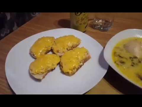 Горячие бутерброды с сыром и грибной суп #рецепт #грибы  #суп #еда #кулинария  #готовимдома #котлеты